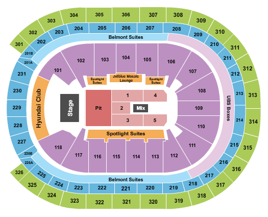 UBS Arena Chris Stapleton Seating Chart